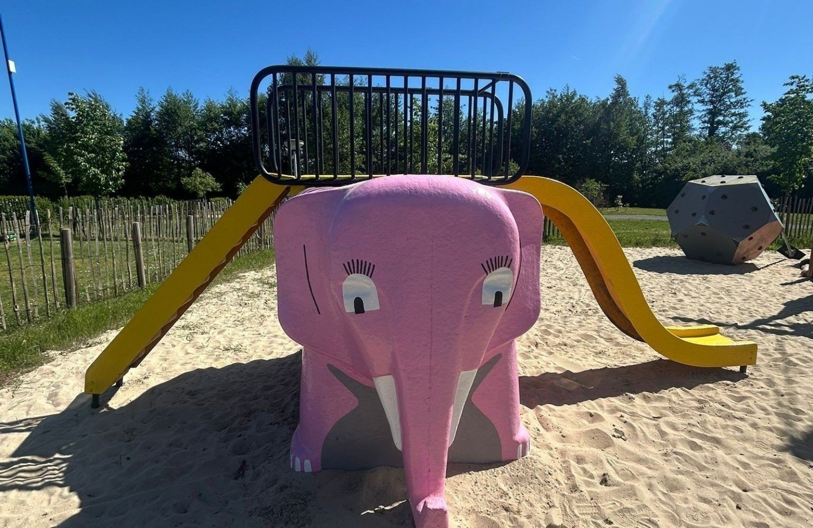 Speeltuin op de camping Limburg